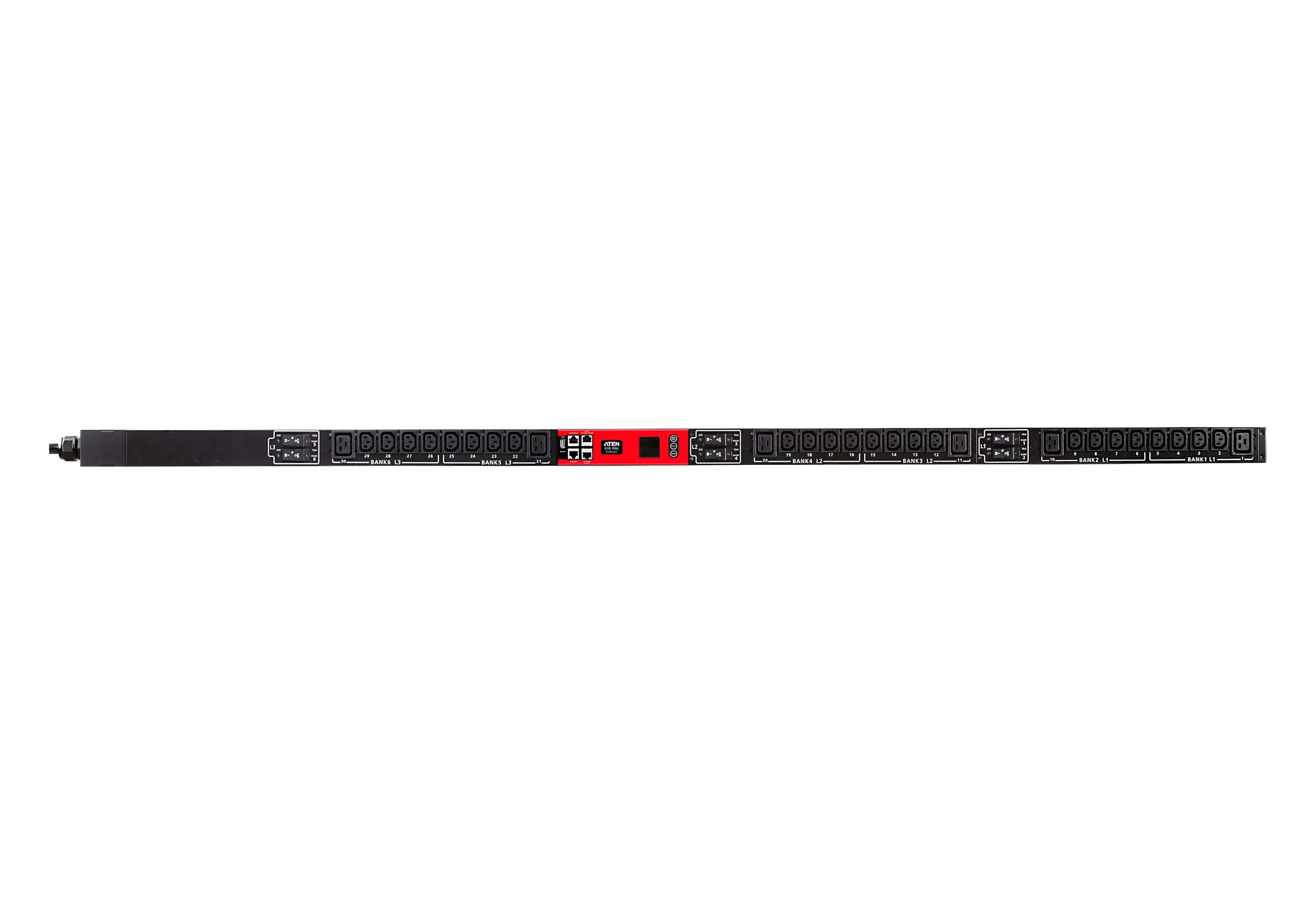 ATEN PG98330G 32A 30-Outlet 3-Phase Outlet-Metered & Switched eco PDU Power Distribution Unit ระบบ ปิด-เปิด ไฟฟ้าอัจฉริยะ รูป 4