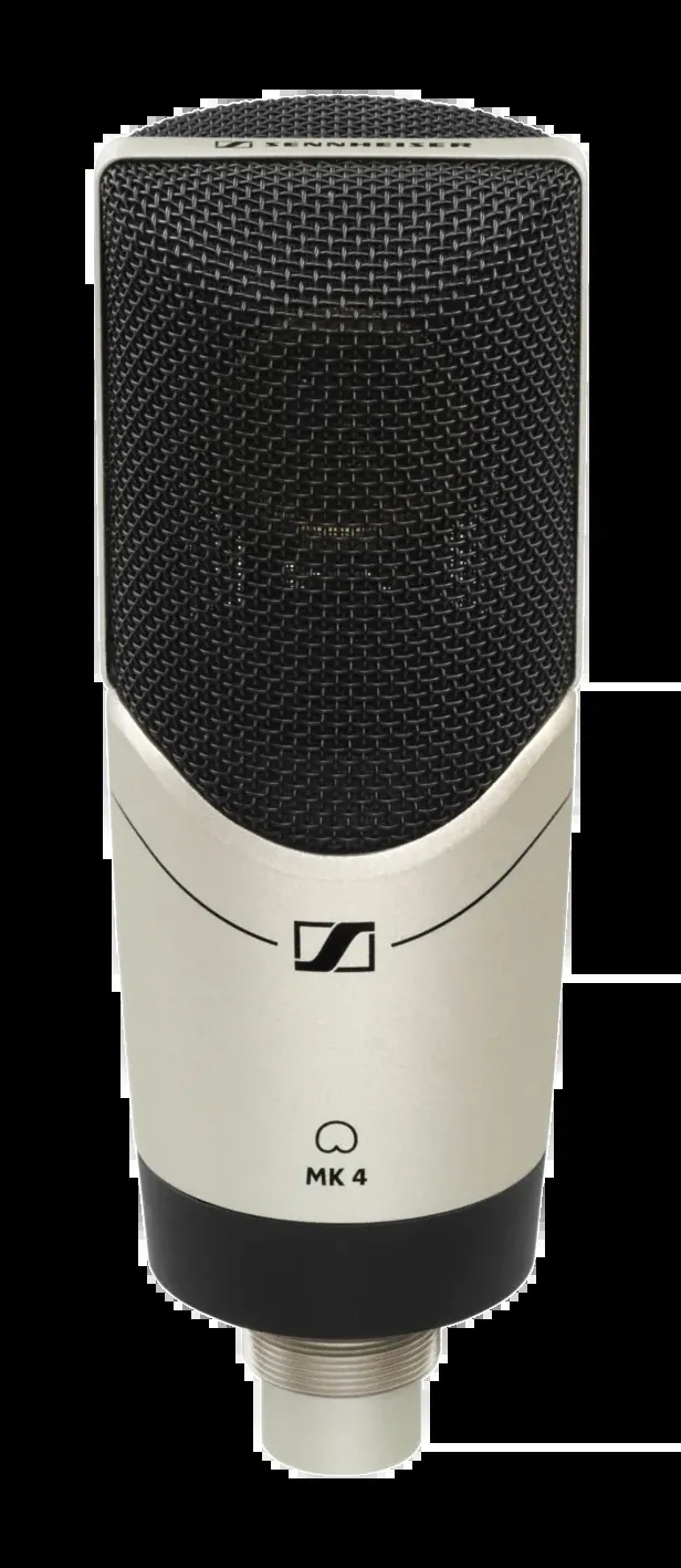 SENNHEISER MK 4 Large, Diaphragm Studio Condenser Microphone