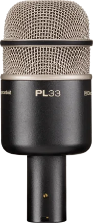 Electro-Voice PL33 Kick-Drum Microphone, Dynamic, Supercardioid