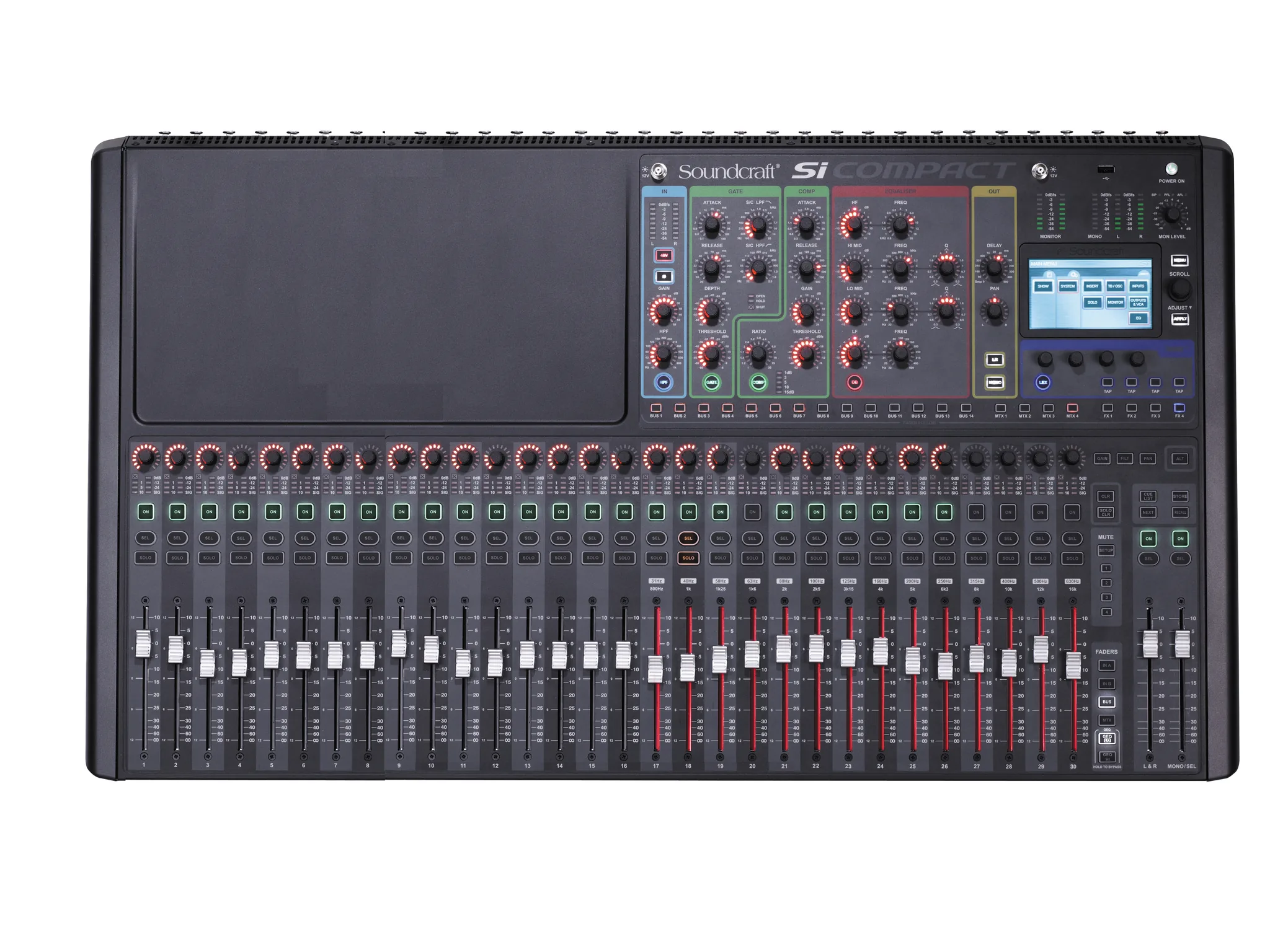 Soundcraft, Si Compact 32, ดิจิตอลมิกเซอร์ 32-channel มิกเซอร์ รูป 2