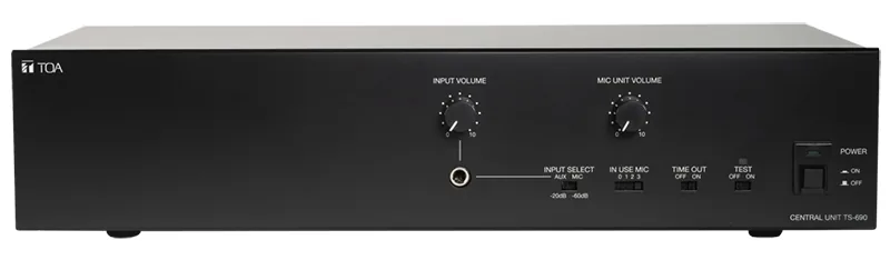 TOA TS-690-AS Central Unit microphone ไมค์ประชุม ชุดประชุม ไมค์ห้องประชุม ไมค์ conference