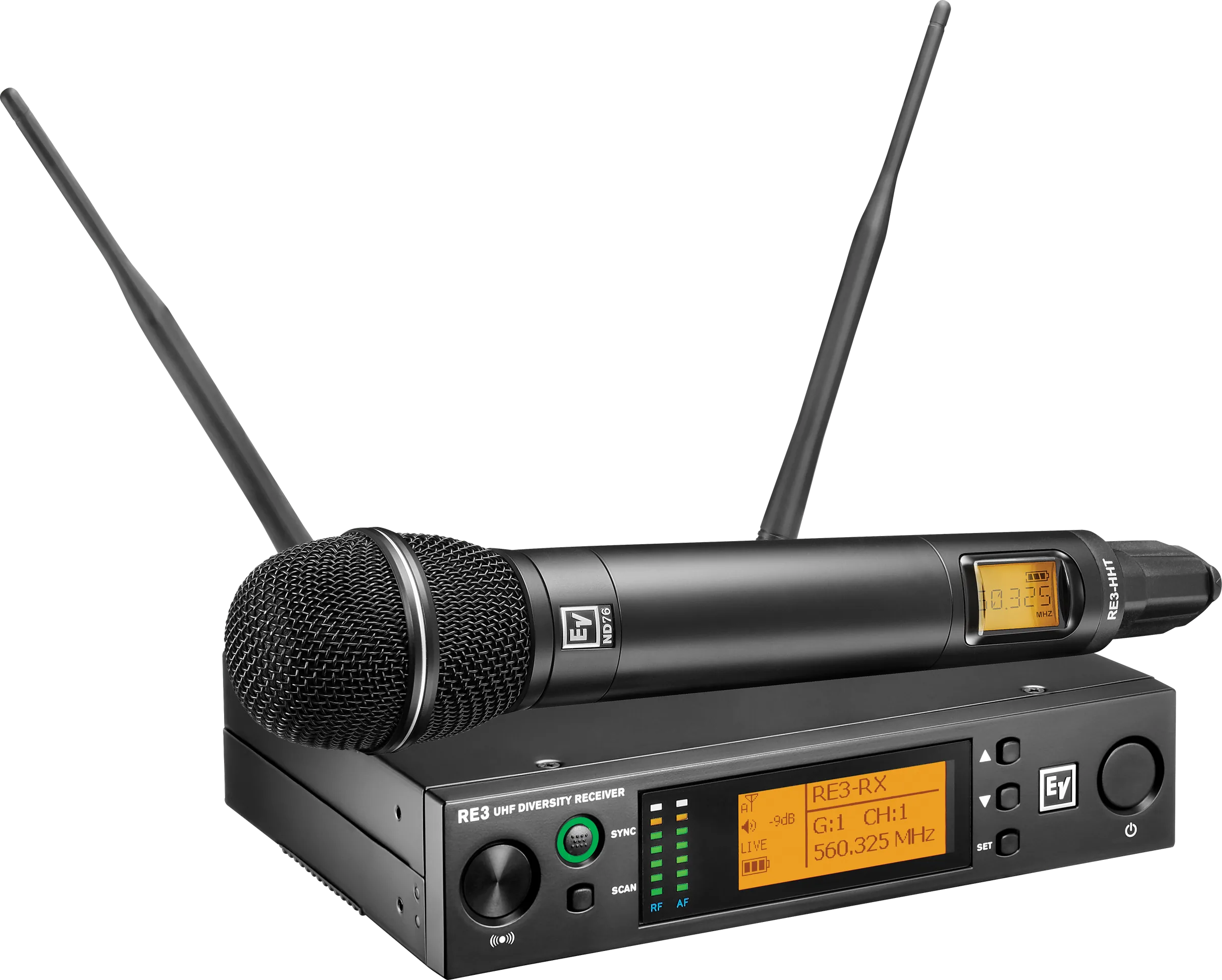 Electro-Voice RE3-ND76-T ชุดไมโครโฟนไร้สายแบบมือถือ Wireless microphone รูป 3