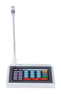 ITC T-7702A 7-inch Touch Screen Desktop Intercom Paging Microphone