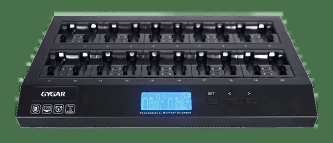GYGAR GW-C520 CHARGER AA 20 SLOTS ที่ชาร์จถ่าน 20ก้อน สำหรับชุดไมค์ไร้สาย ไมค์ประชุม ชุดประชุม ไมค์ห้องประชุม ไมค์ประชุมไร้สาย ชุดประชุมไร้สาย microphone conference
