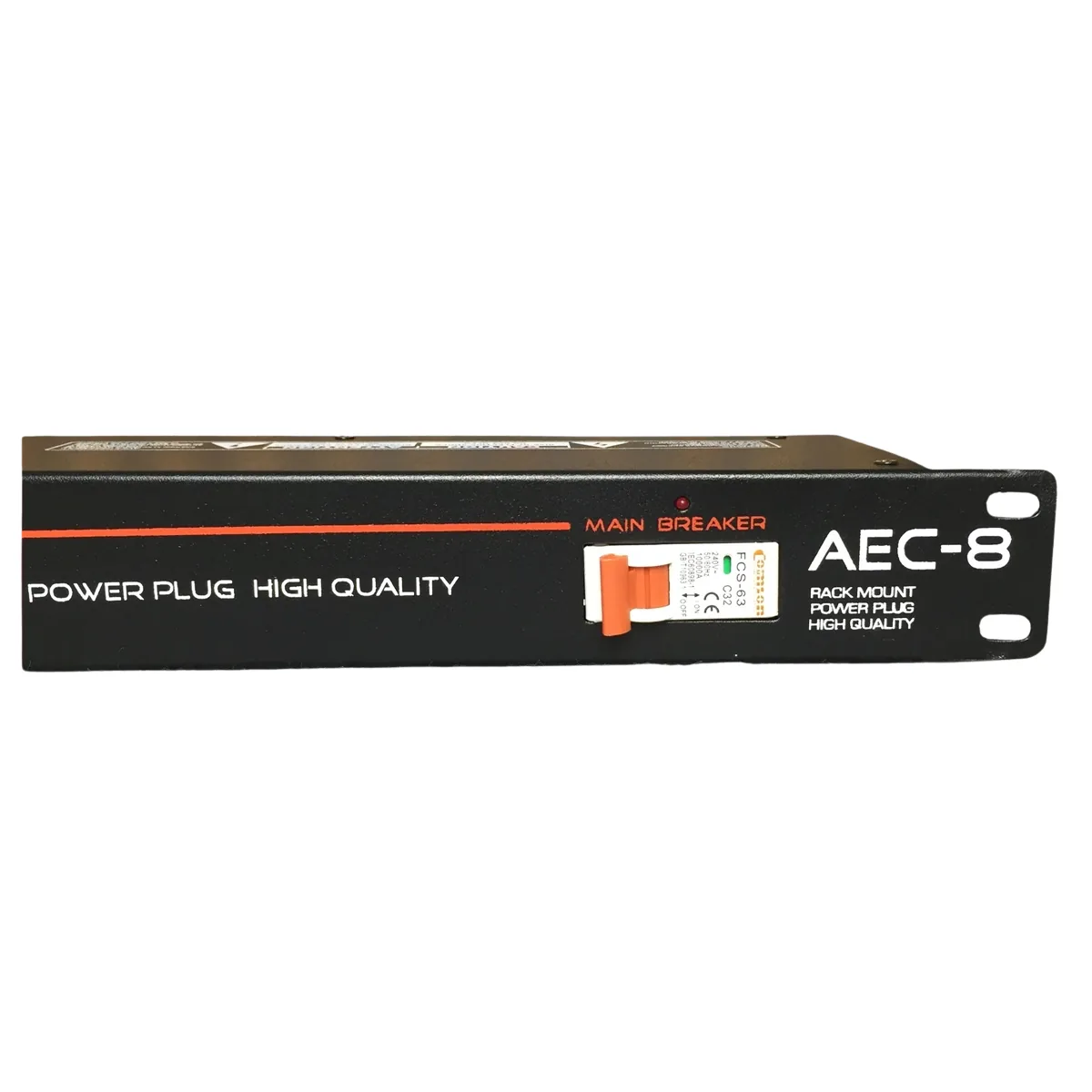 Comson AEC-8 USB รางปลั๊กไฟ 8 ช่อง 19 นิ้ว + USB 2 ช่อง รูป 3