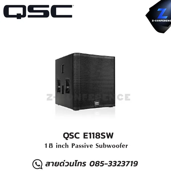 QSC E118SW 18" Passive Subwoofer ลำโพง