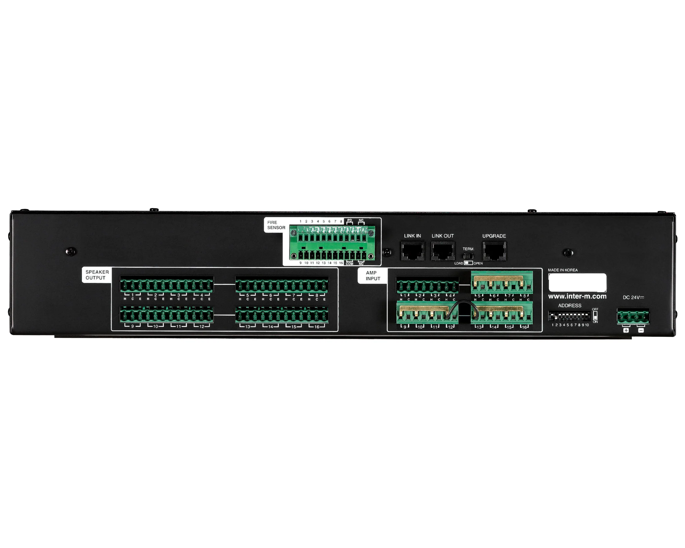 Inter-M ECS-6216S Zone Output Module รูป 2