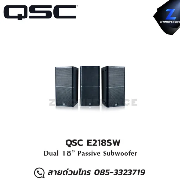 QSC E218SW Dual 18-inch Passive Subwoofer ลำโพง