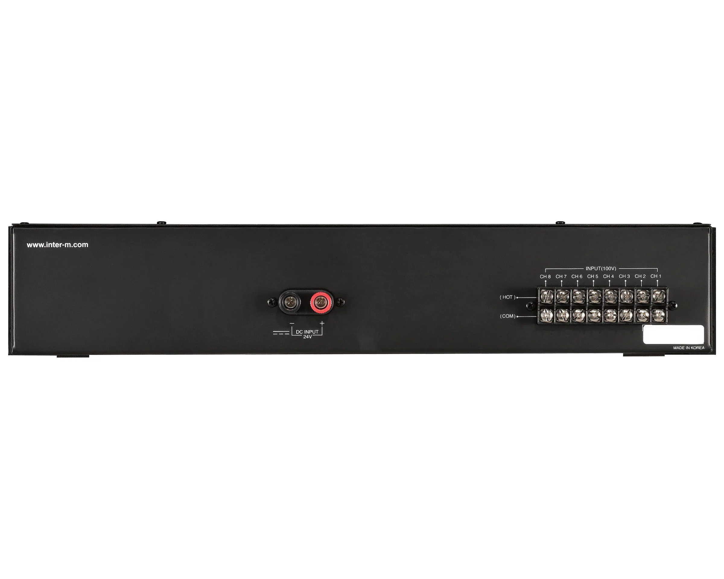 Inter-M PM-6228 MONITOR PANEL 8AMP input mpnitoring digital signal processor รูป 2