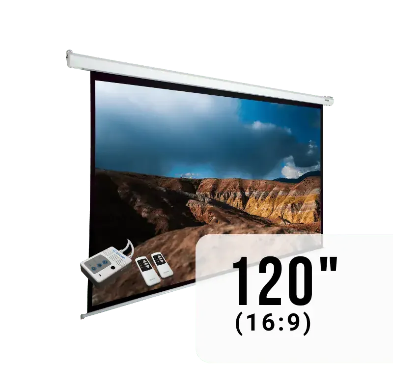 GYGAR SG-M-120MW(16:9) จอโปรเจคเตอร์ แบบมอเตอร์ ขนาด 120 นิ้ว จอโปรเจคเตอร์ รูป 2