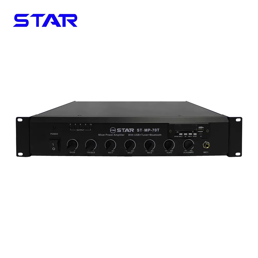 STAR ST-MP-70T MIXER Power Amplifier 70W มิกเซอร์