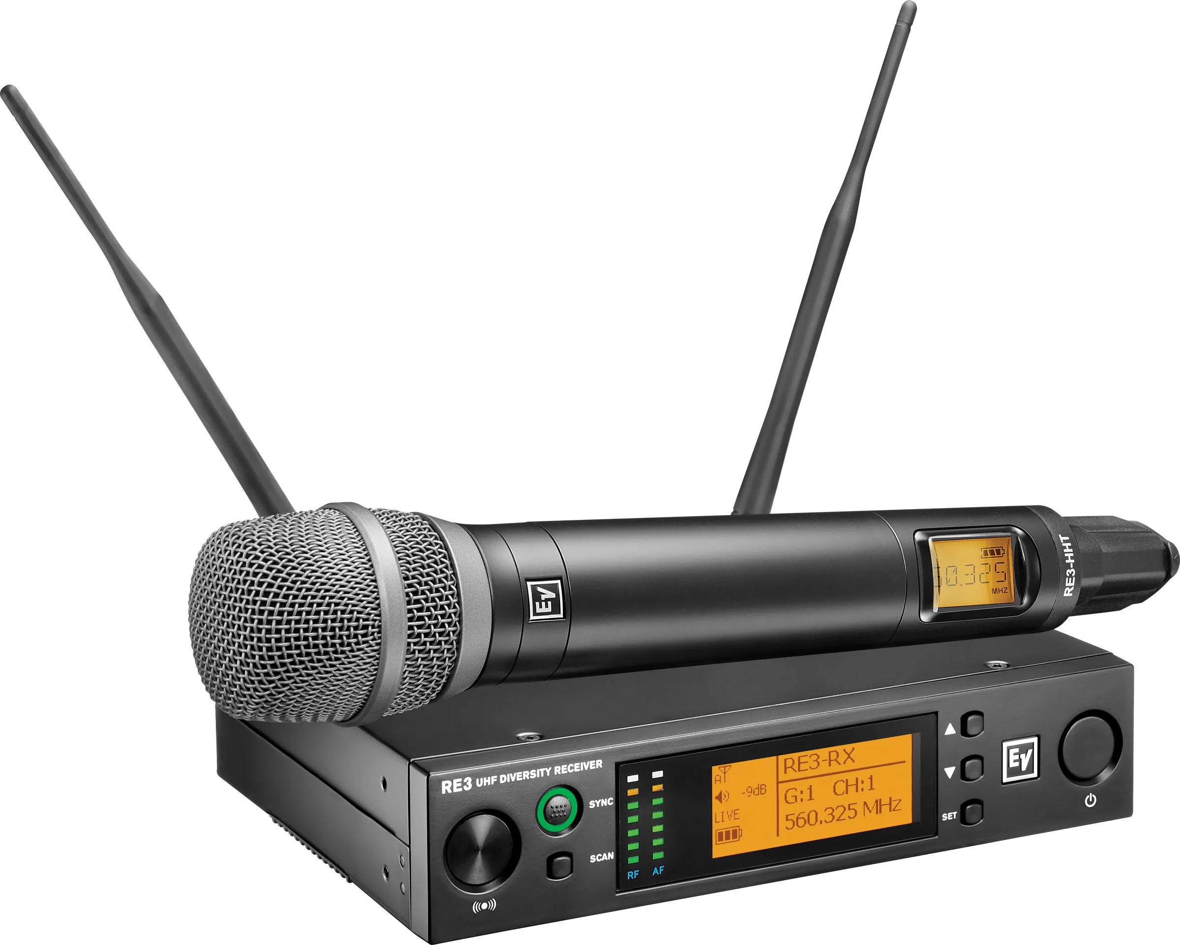 Electro-Voice RE3-RE520-T ชุดไมโครโฟนไร้สายแบบมือถือ Wireless microphone รูป 3