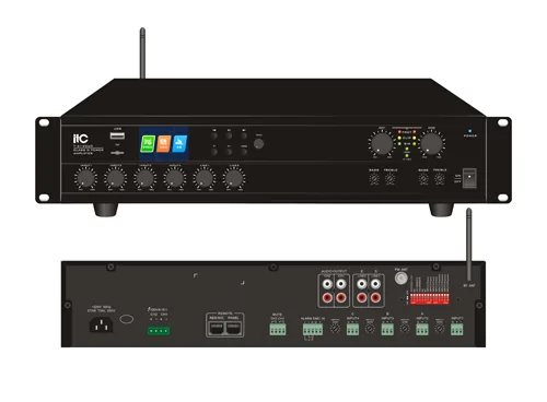 ITC T-4120UC 120W 4 Channel Matrix Digital Mixer Amplifier