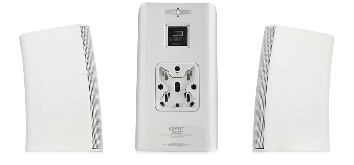 QSC AD-S6 surface mounted, 16 ohm, 6.5" passive two-way loudspeaker ลำโพง รูป 4