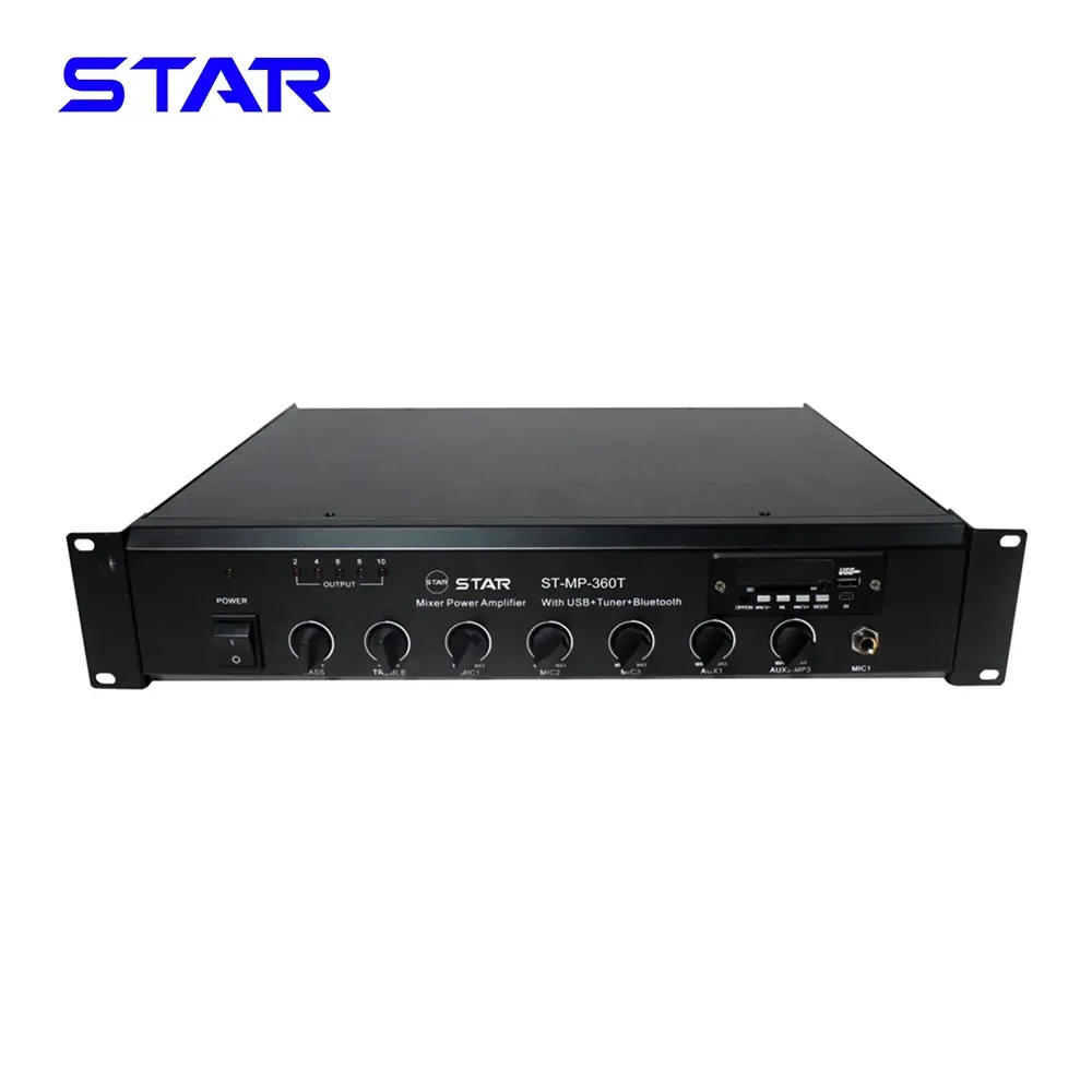 STAR ST-MP-360T MIXER Power Amplifier 360W มิกเซอร์