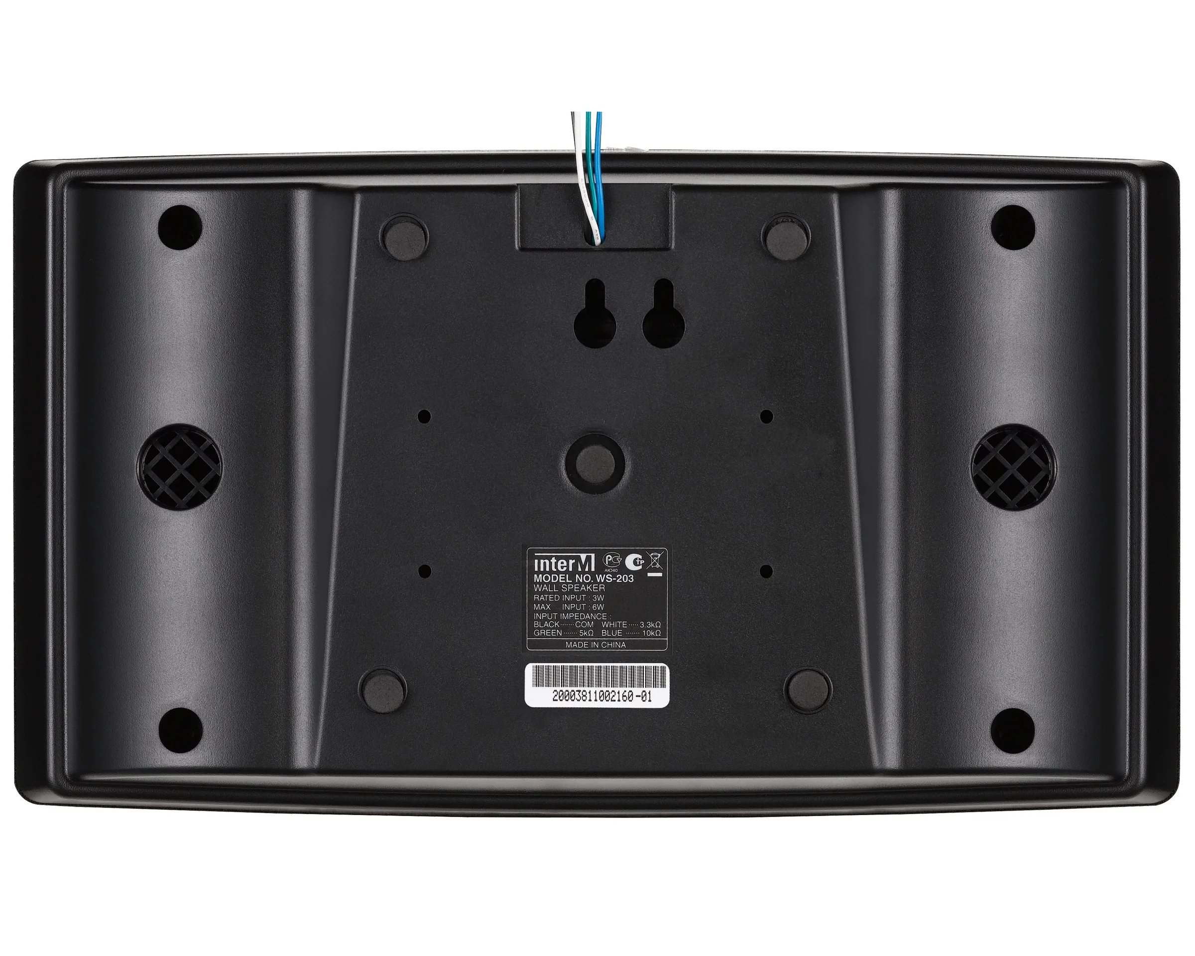 Inter-M WS-203 (B/I) ลำโพงฝาผนัง 3W 6" FULL RANGE ลำโพง รูป 2