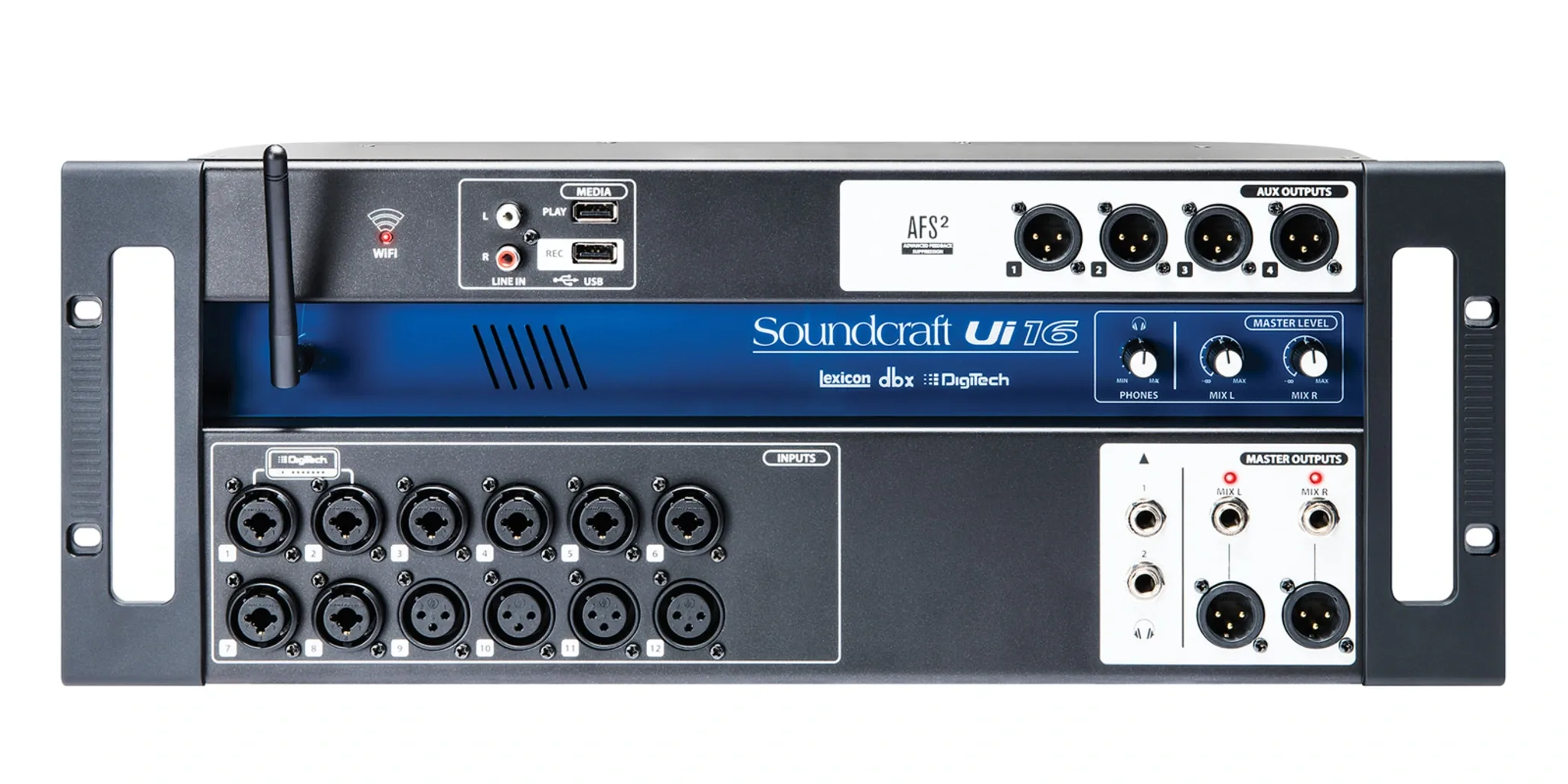 Soundcraft Ui16 Remote-Controlled Digital Mixer มิกเซอร์ รูป 2