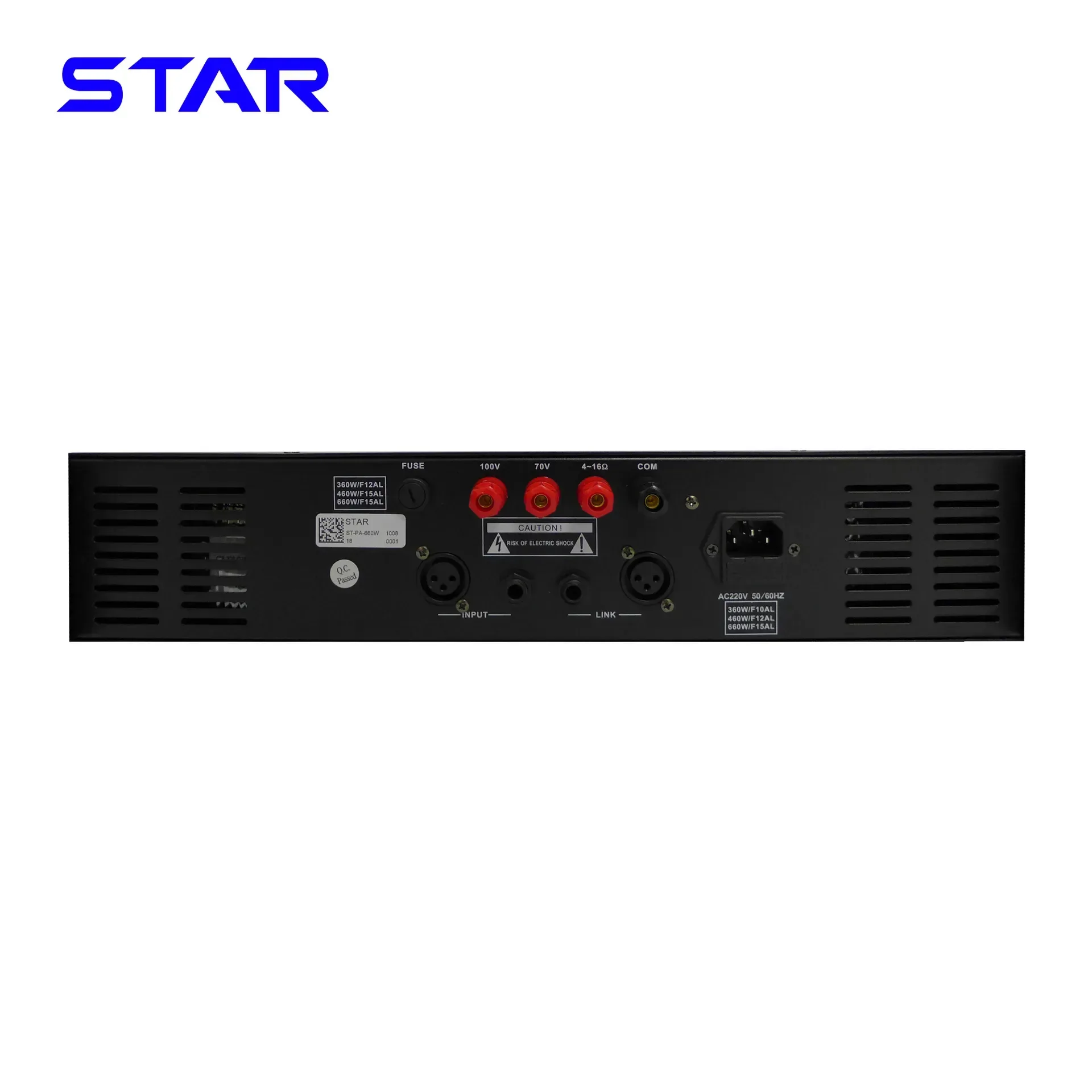 STAR ST-PA-660W 660W Bosster Power Amplifier รูป 2