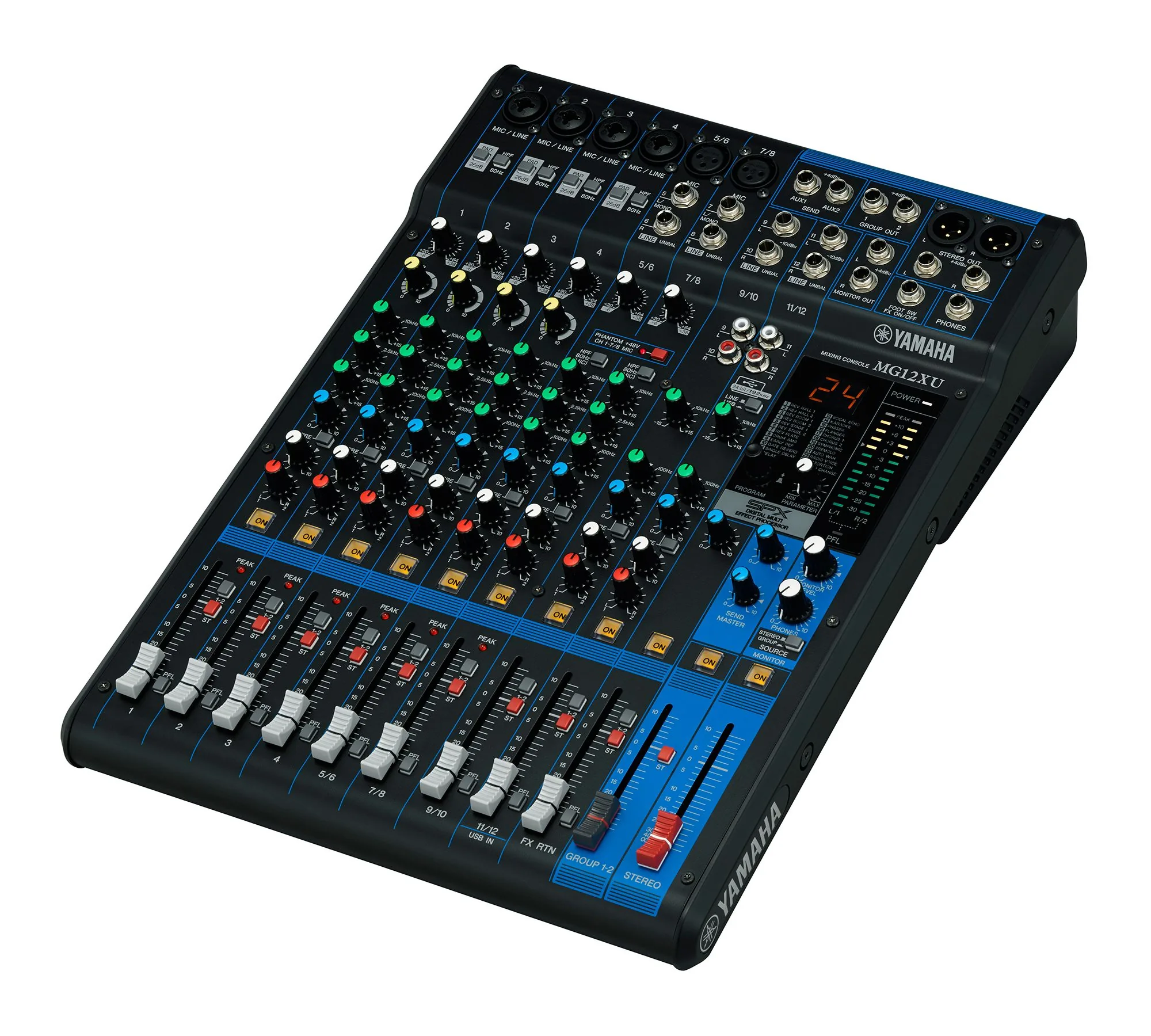 YAMAHA MG12XU มิกเซอร์ 12-Channel Mixer มิกเซอร์