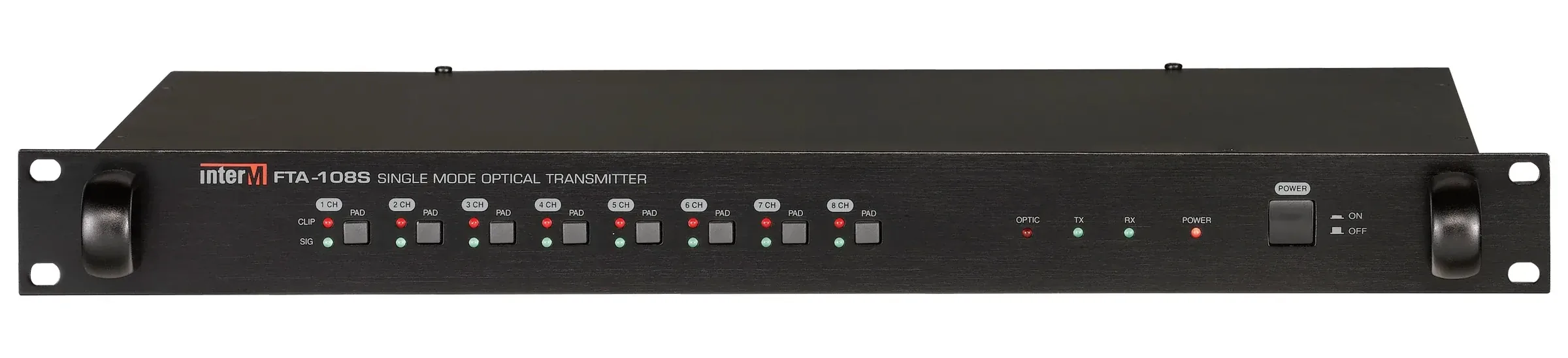 Inter-M FTA-108S 8 CHANNEL AUDIO/DATA TRANSMITTER digital signal processor