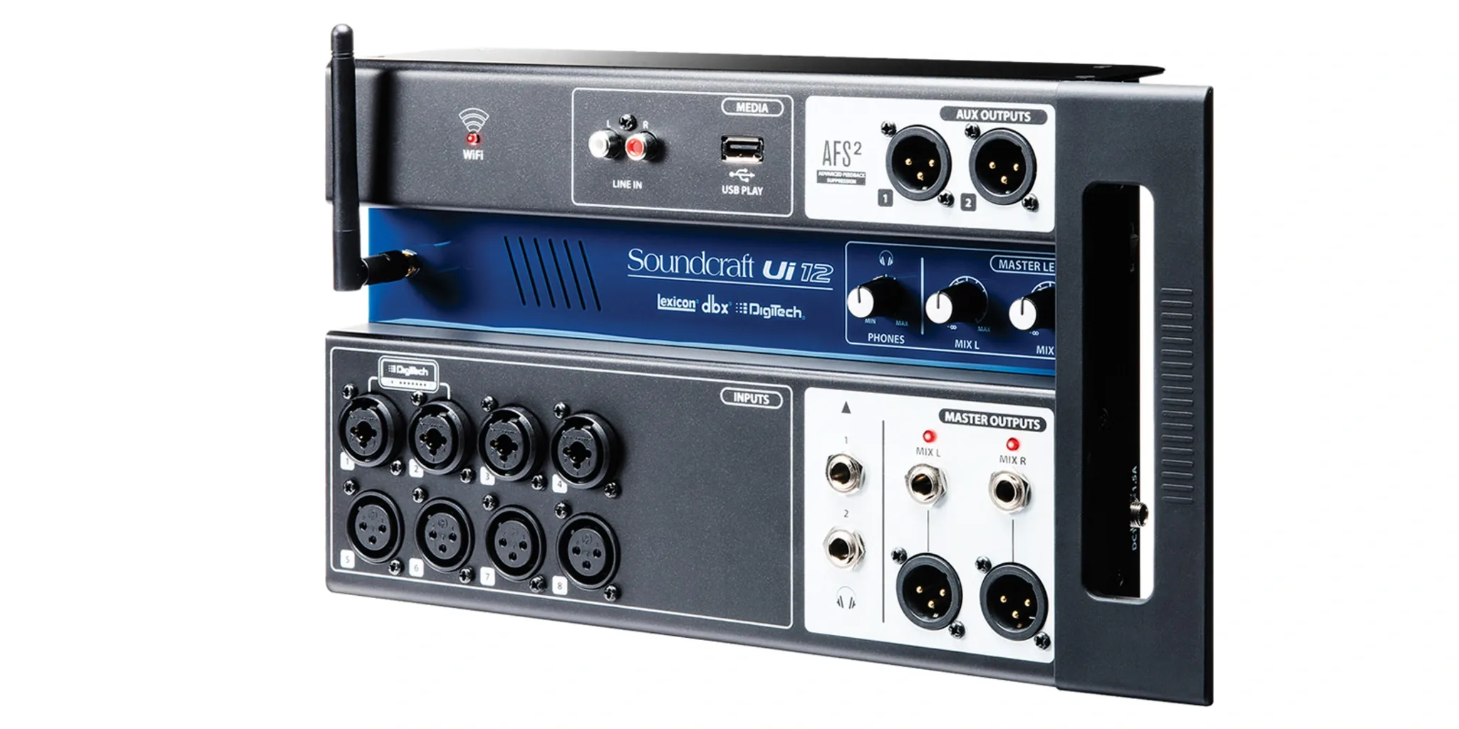 Soundcraft Ui 12 Remote-Controlled Digital Mixer มิกเซอร์ รูป 3