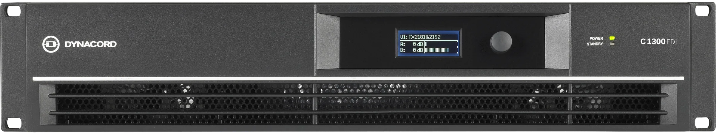DYNACORD CF1300FDi DSP Power Amplifier 2 x 600W 4 Ohms / 1 x 625 W 70V รูป 2