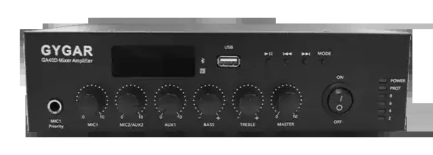 GYGAR GA40D Digital Mixer Amp 40 Watt มิกเซอร์