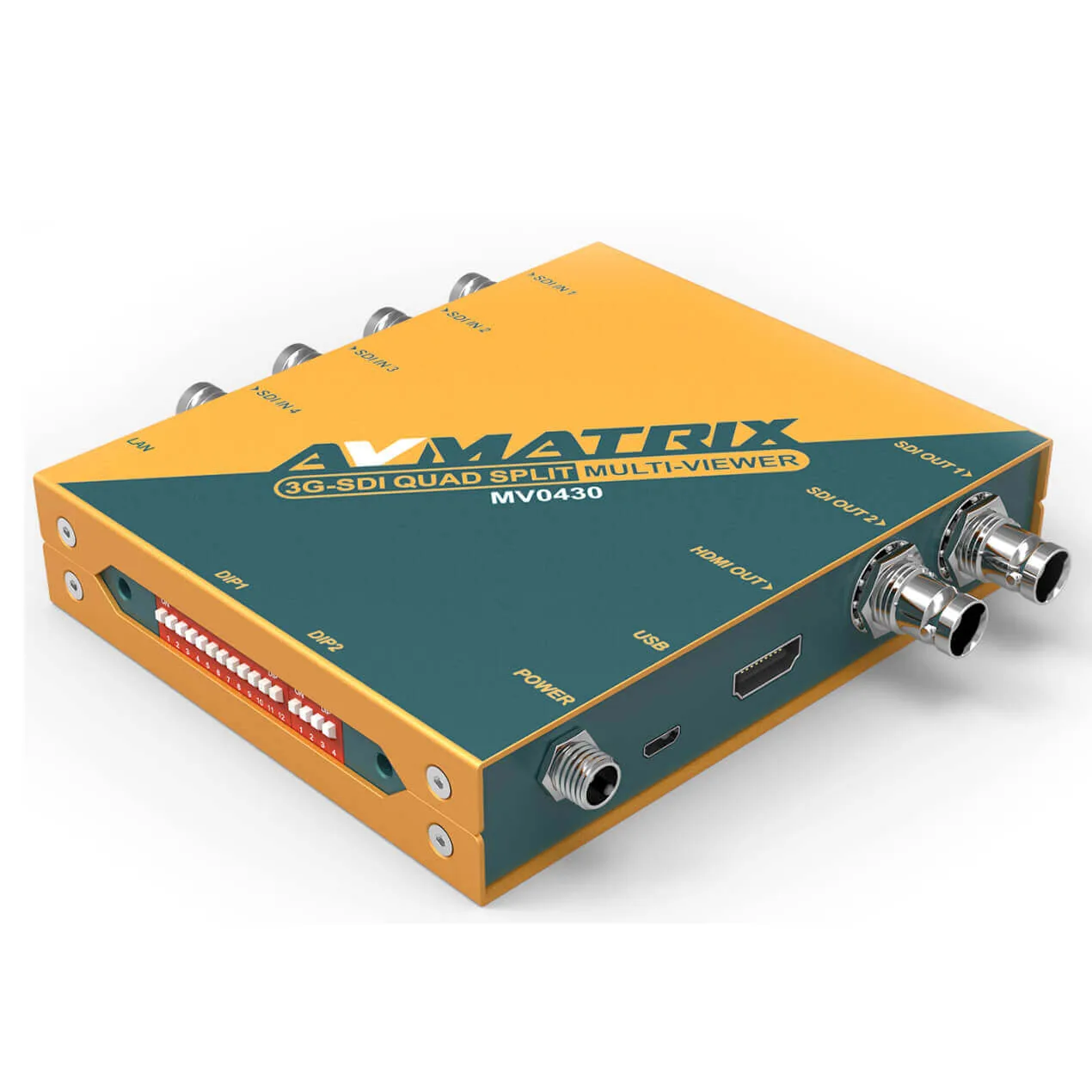 AVMATRIX MV0430, 3G-SDI Quad Split Multiviewer รูป 3