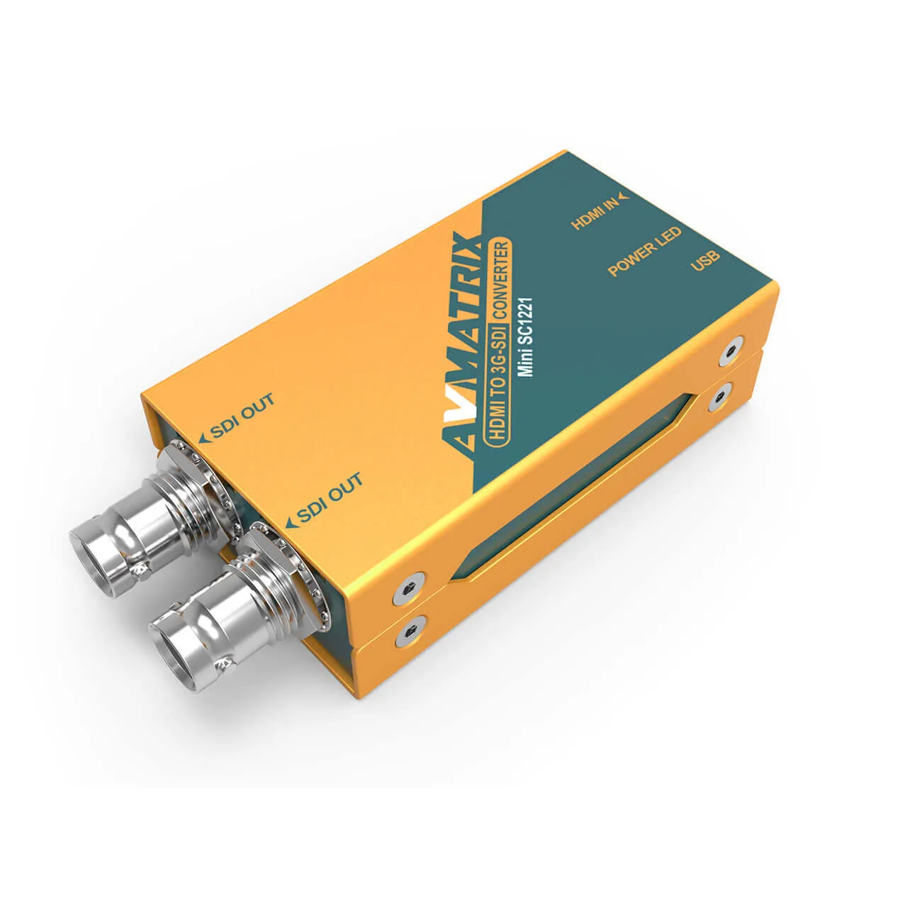 AVMATRIX MINI SC1221, HDMI to Dual 3G-SDI Pocket-Size Broadcast Converter รูป 4